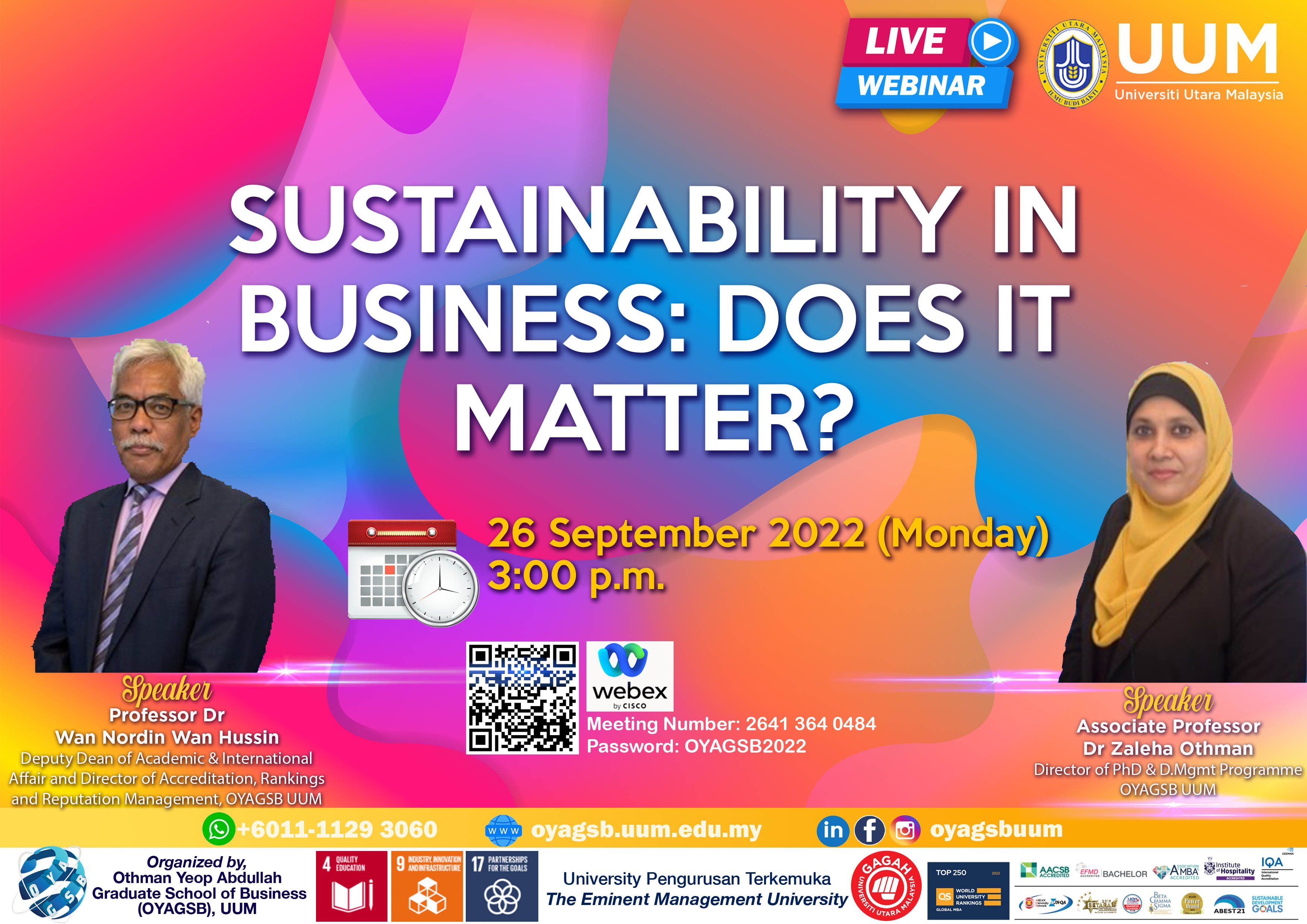 Sustainability in Business: Does it Matter? 