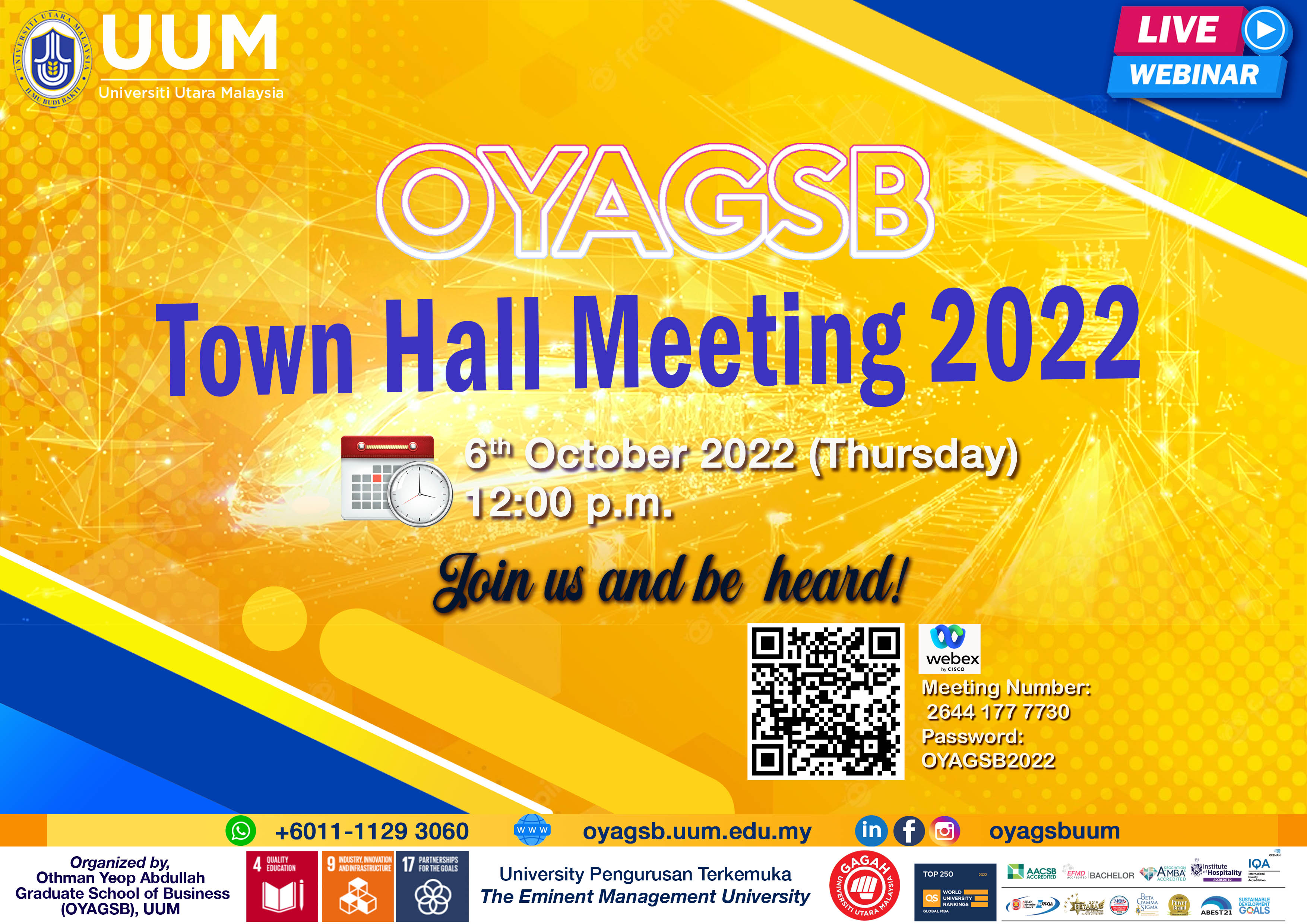 OYAGSB  Town Hall Meeting 2022