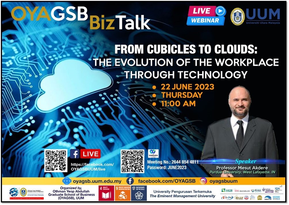 OYAGSB BizTalk FROM CUBICLES TO CLOUDS THE EVOLUTION OF THE WORKPLACE THROUGH TECHNOLOGY